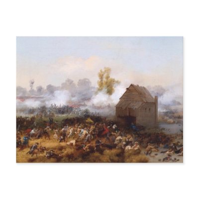 Battle of Long Island Postcard by Dividenda