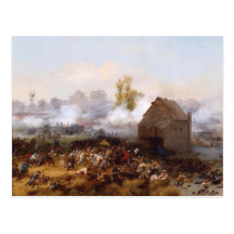 Battle of Long Island Postcard