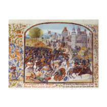 Battle of Neville's Cross from the Hundred Postcards