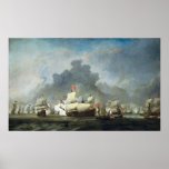 Battle of Solebay Print