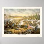Battle of Stone River by Kurz and Allison 1891 posters
