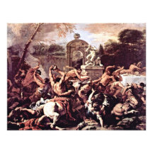 Battle Of The Centaurs And Lapiths By Ricci Personalized Invite
