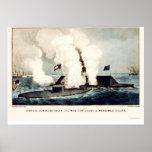 Battle of the Monitor and Merrimac 1862 posters