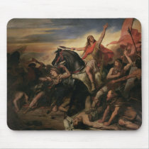 Battle of Tolbiac in AD 496, 1837 Mousepad