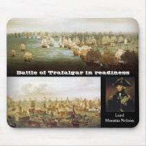 Battle of Trafalgar in readiness (2) Mouse Pads