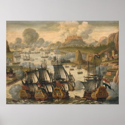 Battle of Vigo Bay Posters by Dividenda