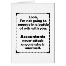 Battle of Wits Accountant Cards