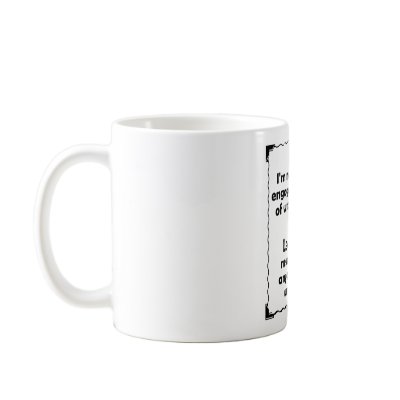 Battle of Wits Lecturer Coffee Mugs by mnlakewear