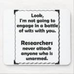 Battle of Wits Researcher Mousepads