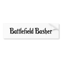 Battlefield Basher Bumper Sticker