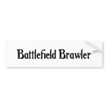 Battlefield Brawler Sticker Bumper Stickers