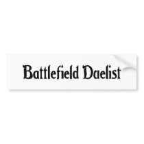 Battlefield Duelist Bumper Sticker