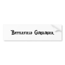 Battlefield Gunslinger Bumper Sticker