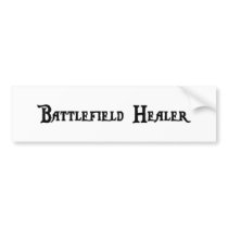 Battlefield Healer Bumper Sticker