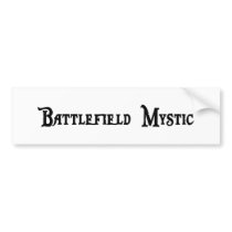 Battlefield Mystic Bumper Sticker