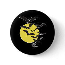 Batty Pinback Button
