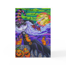 Batty Halloween Card