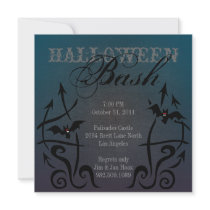 Batty Halloween Invitations