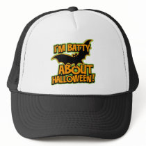 Batty Halloween Trucker Hat