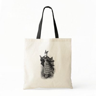 Batwoman 1899 canvas bag by spyderfyngers