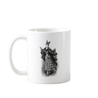 Batwoman 1899 coffee mugs by spyderfyngers