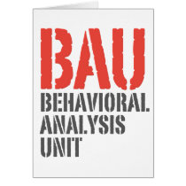 BAU Behavioural Analysis Units