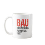 BAU Behavioural Analysis Units Coffee Mugs