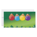 baubles custom photo card