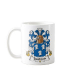 Baudouin Family Crest Mug
