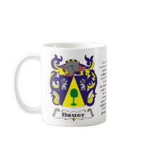 Bauer Family Crest Mug