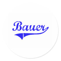Bauer Surname Classic Style