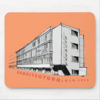 BAUHAUS/ARQUITECTURA 1919-1933 MOUSEPAD by kamizzz