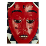 Baule mask, Ivory Coast Postcards
