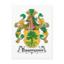 Baumann Family Crest Postcards