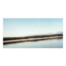Bautiful Lake in Colorado Custom Photo Card