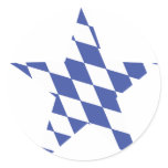 bavaria oktoberfest star round stickers