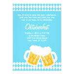 Bavarian Flag & Bier Stein Oktoberfest Invitation