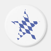 bavarian star icon magnets