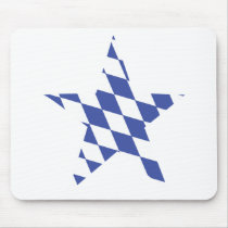 bavarian star icon mouse pads