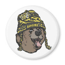 Bawsome Boston Awesome Fridge Magnet