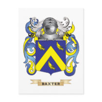 Baxter Coat of Arms (Family Crest)