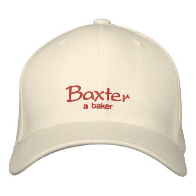 Baxter Name Cap / Hat by toppings