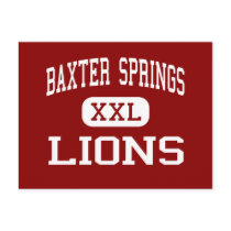 Baxter Springs - Lions - Middle - Baxter Springs Post Cards