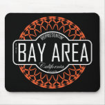 Bay Area - Black & Orange Mousepad