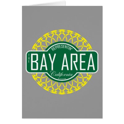 Bay Area Greeting Card by BayNation