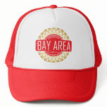 Bay Area - Red & Gold Trucker Hats