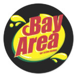 Bay Area SD Round Stickers