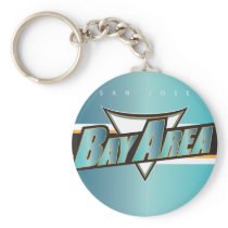 Bay Area SJ Keychain