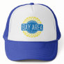 Bay Area - Yellow & Blue Mesh Hat