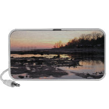 Bay at Sunset Doodle Speaker